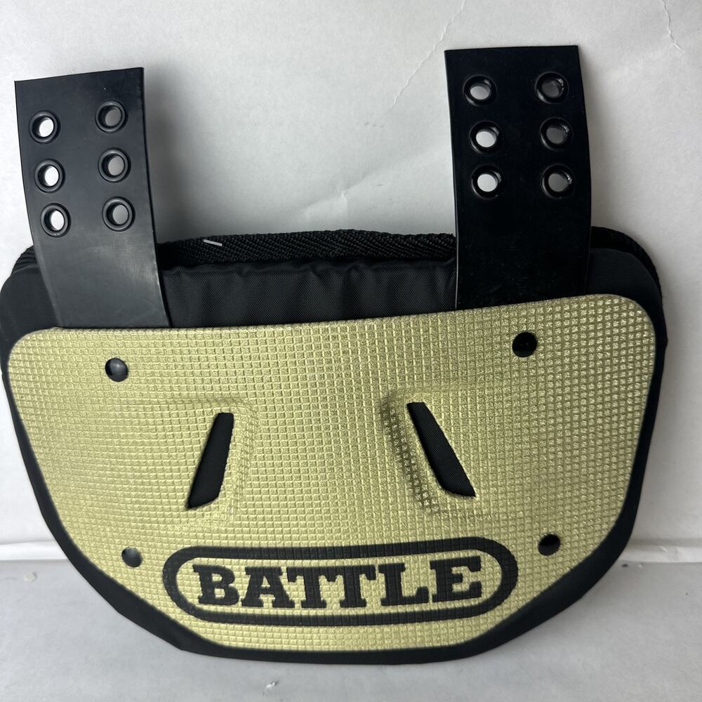 Battle Sports 3D Diamond Protective Football Back Plate Adult New No tags